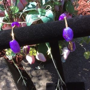 Purple bangle